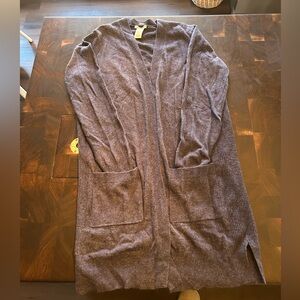 Matty M Men's Heathered Cardigan Sweater